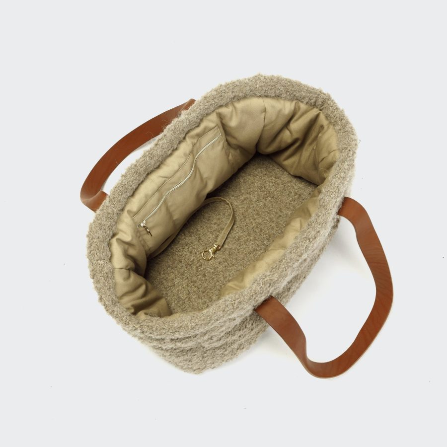 Cloud7 Verona väska Wool Beige - Bild 3