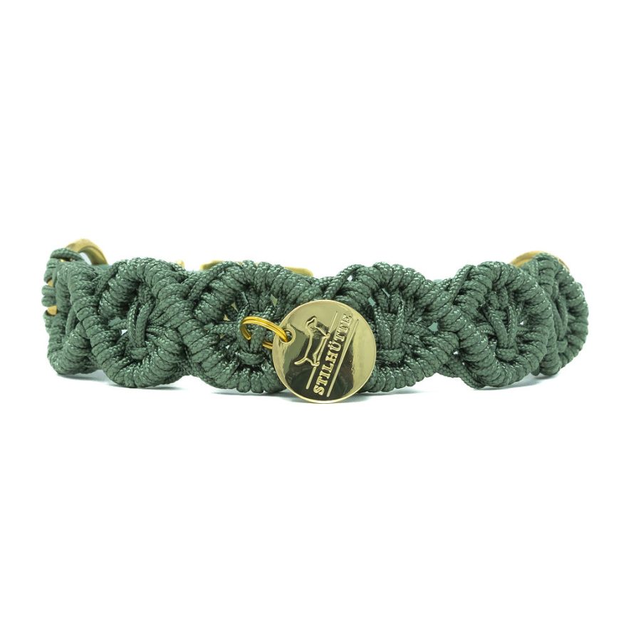 Stilhütte Halsband Paracord Ocean Sage