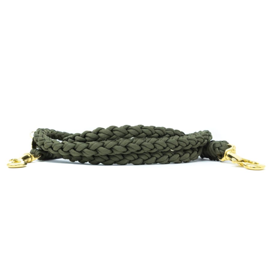 Stilhütte Koppel Paracord Mörk Oliv