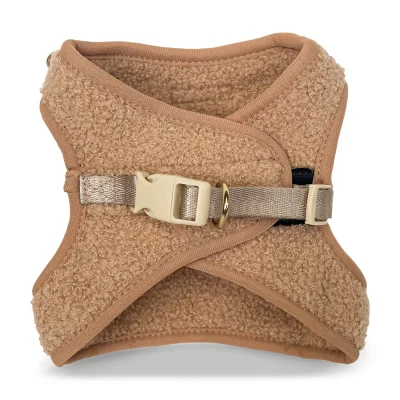 Puppy Bohème Teddy Step-In sele beige
