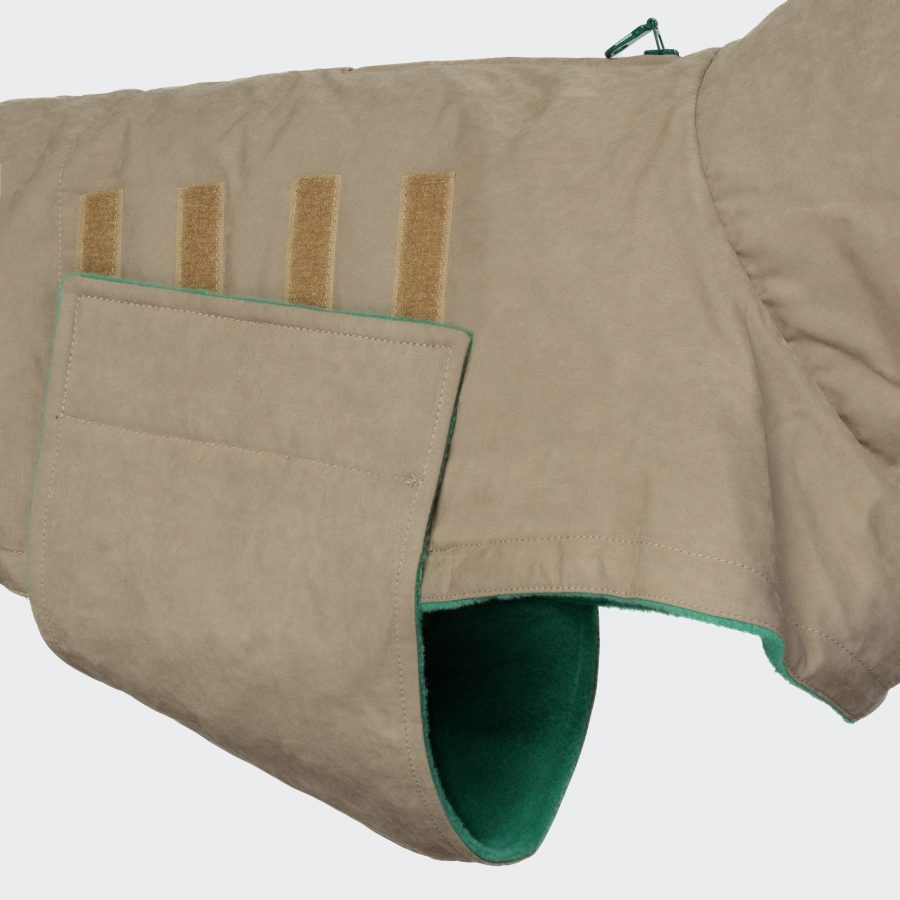 Cloud7 Dog Coat Brooklyn Waxed Cotton Sand - Bild 3