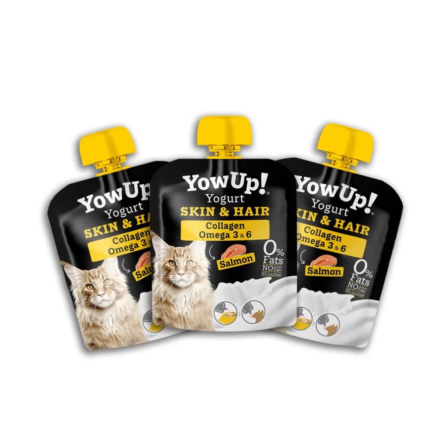 Yow up! Yogurt Skin & Coat for Cats 85g