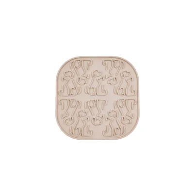 Fiboo Lollipop slickmatta, 19cm - Beige