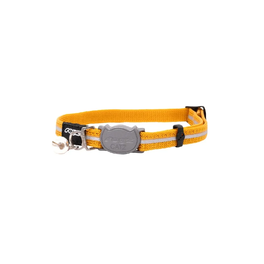 Rogz Alley Cat Halsband Orange Small
