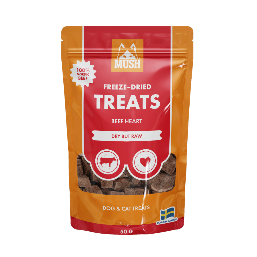 MUSH Treats Nöthjärta