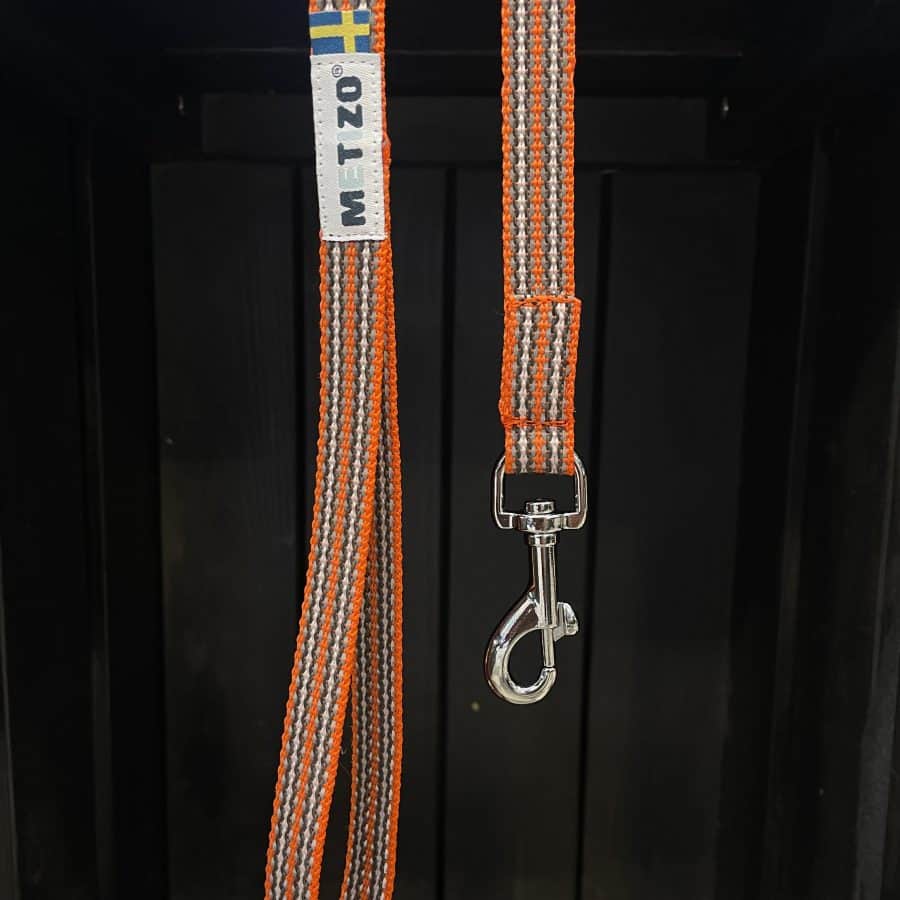 Metizo Koppel Reflex/Antiglid Pistolhake Orange 15mm 180cm